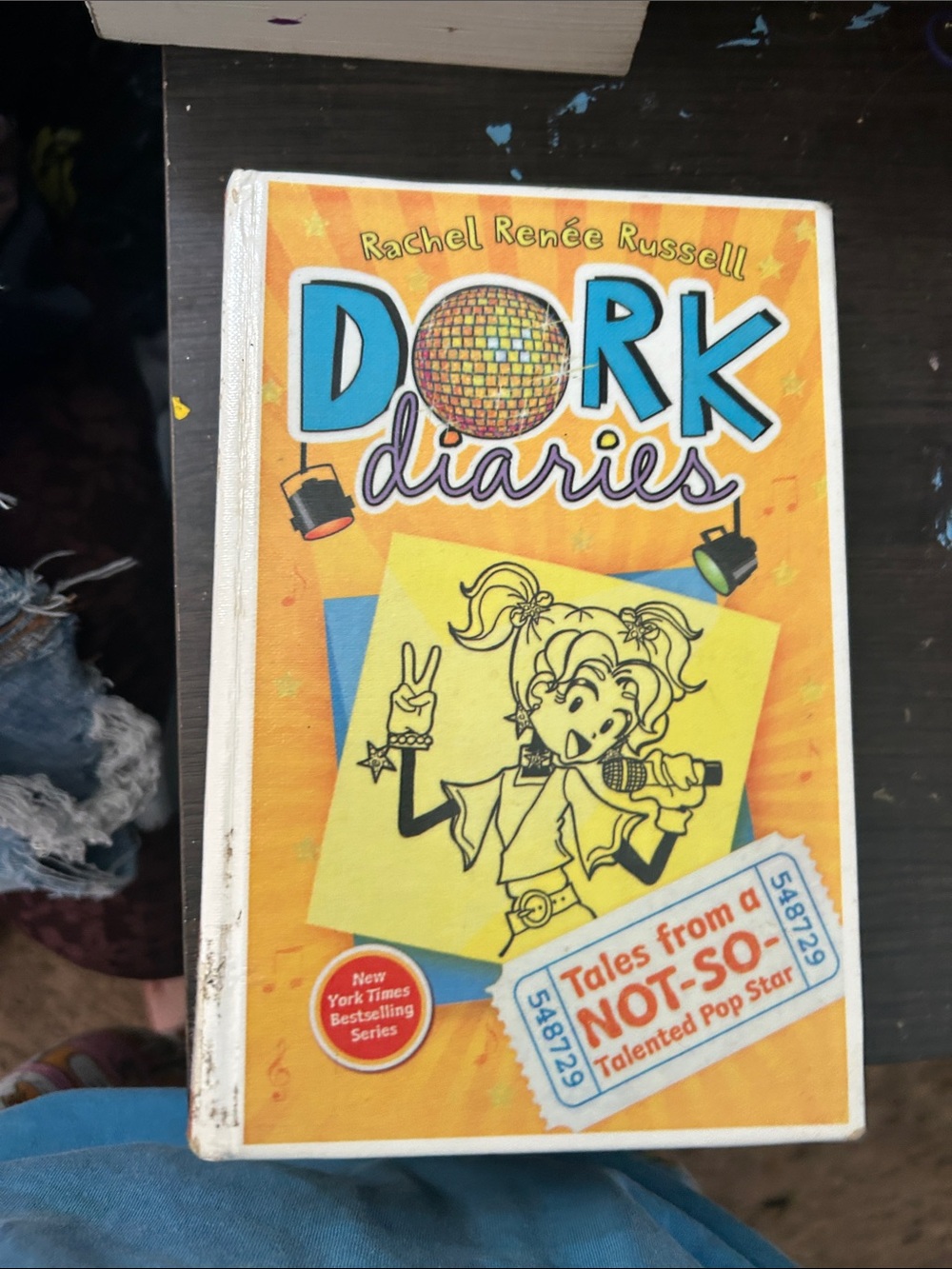 Dork Diaries: Tales from a Not-So-Talented Pop Star — Orange Cover